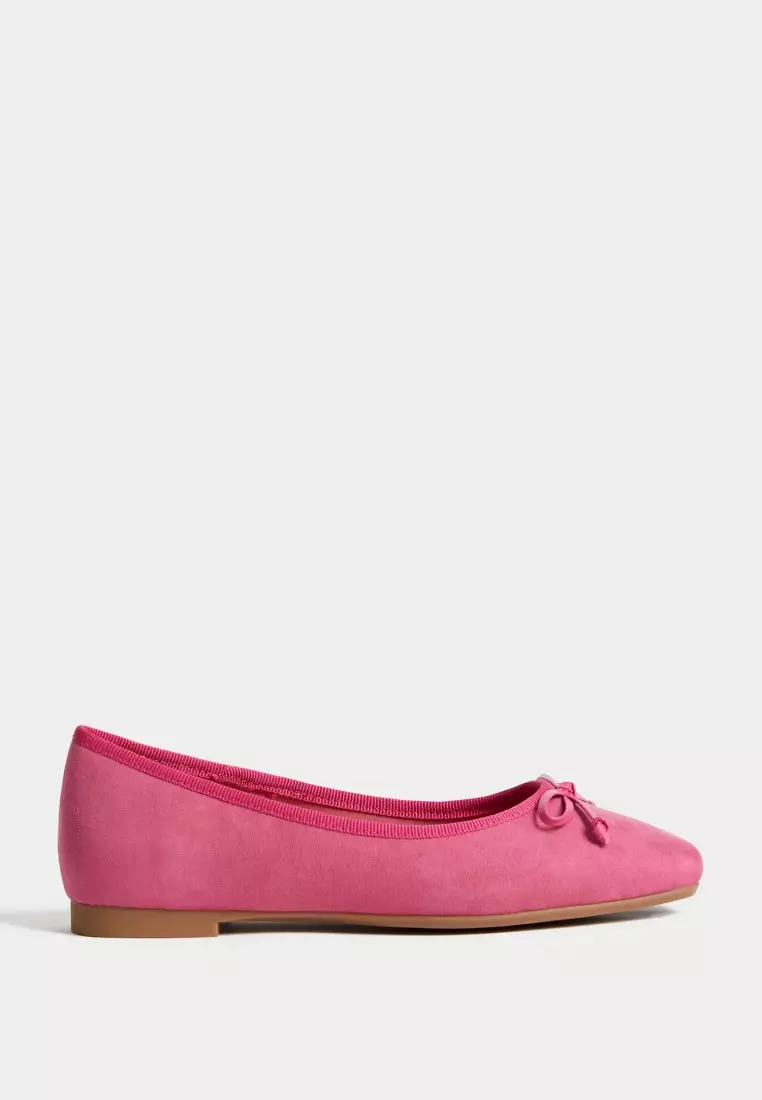 Discount on Marks & Spencer  shoes - SKU: Bow Flat Ballet Pumps