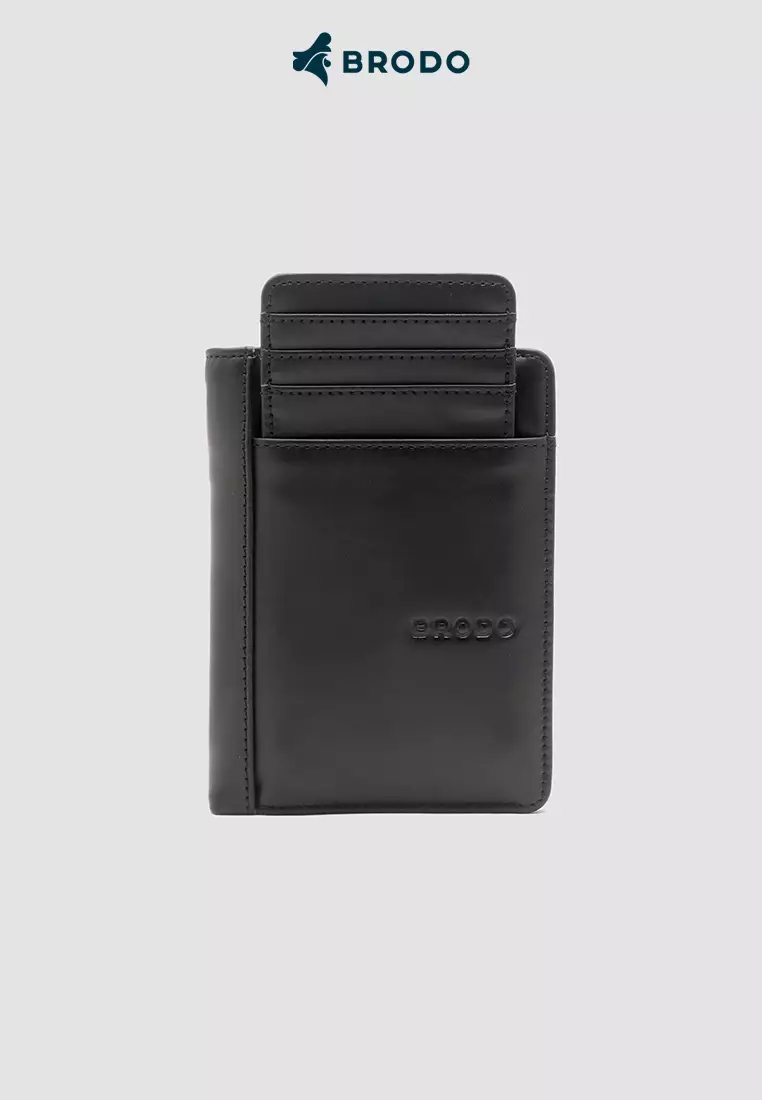 BRODO - Topport Genuine Leather Wallet Black