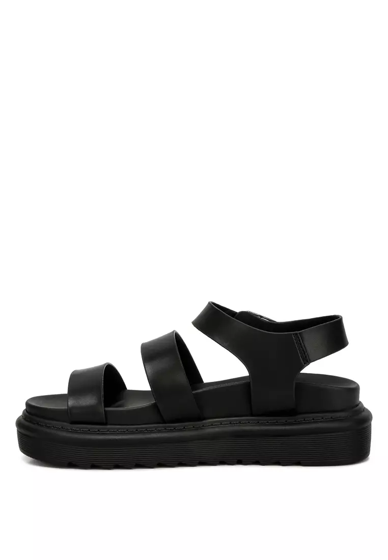 Buy London Rag Pin Buckle Espadrille in Black 2024 Online | ZALORA ...