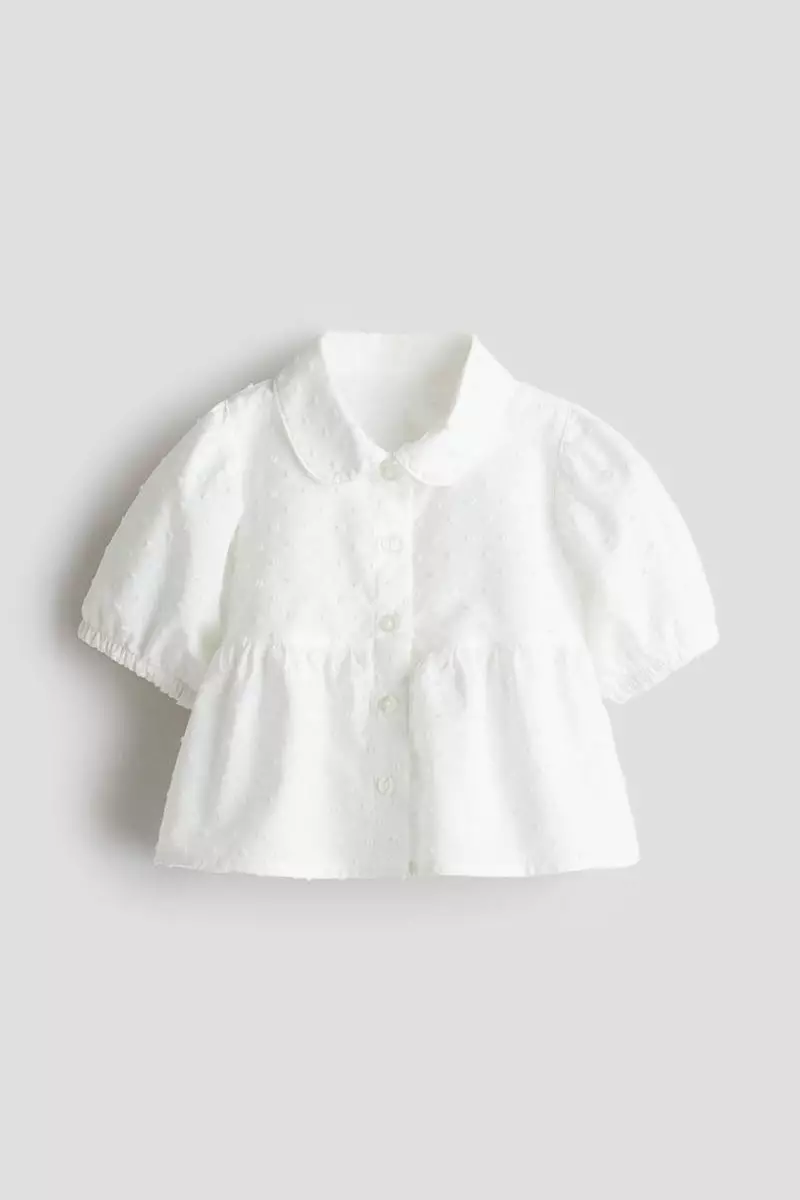 Cotton plumeti blouse