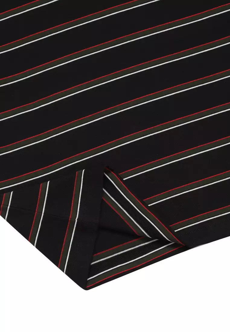 POLICE T-Shirt Salur Bordir Cotton Premium Pria 226330201