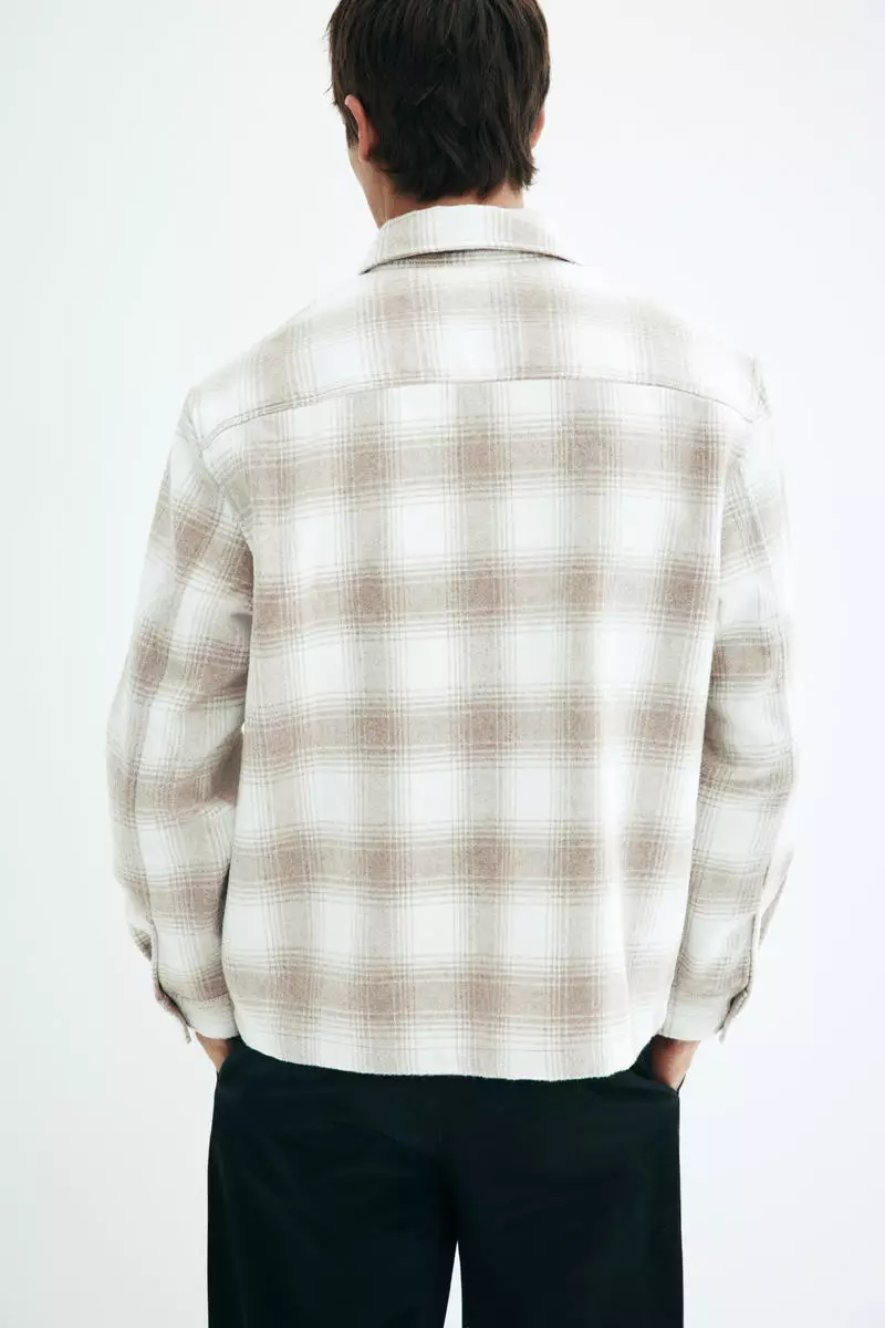 Regular Fit Flannel overshirt
