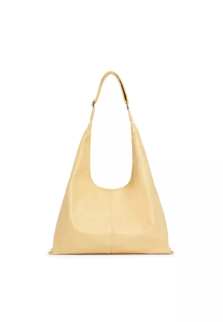 Downtown Hobo Sustainable Vegan Leather Shoulder Bag with Card Holder