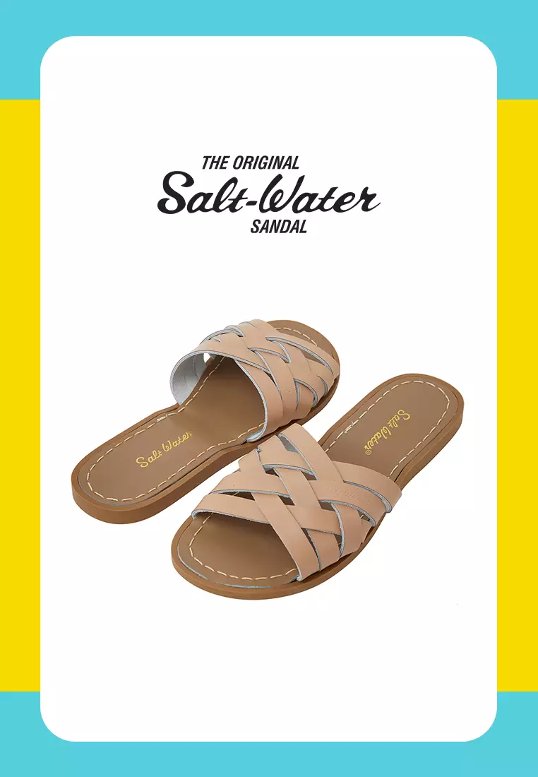 Discount on Salt-Water  shoes - SKU: Salt-Water Retro Slide Latte 231