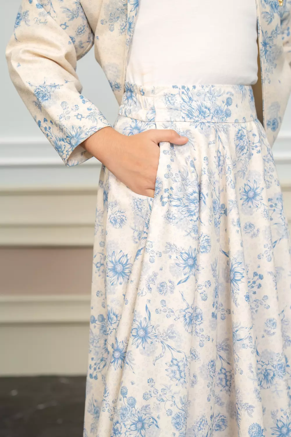 Klamby - Kananta Skirt Kids Celestial Pearl 1/2