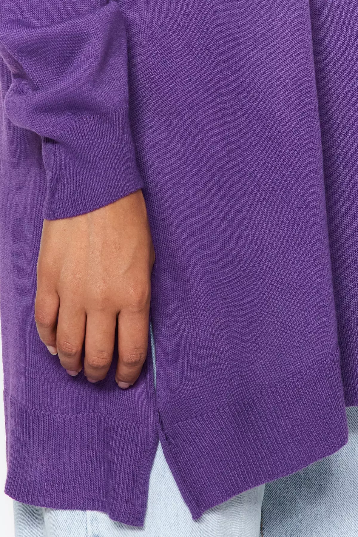 Purple knitwear online