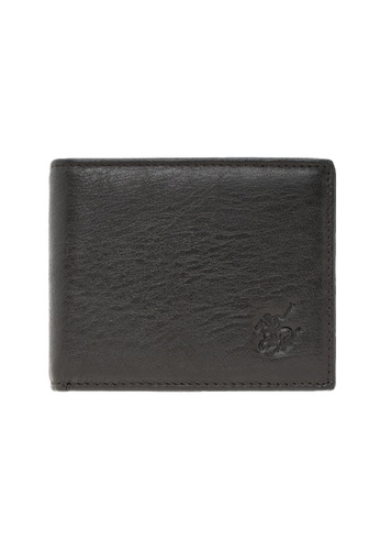 LancasterPolo brown LancasterPolo Men's RFID Flip Up ID Pebble Leather Bifold Wallet 84916AC1E15D0EGS_1
