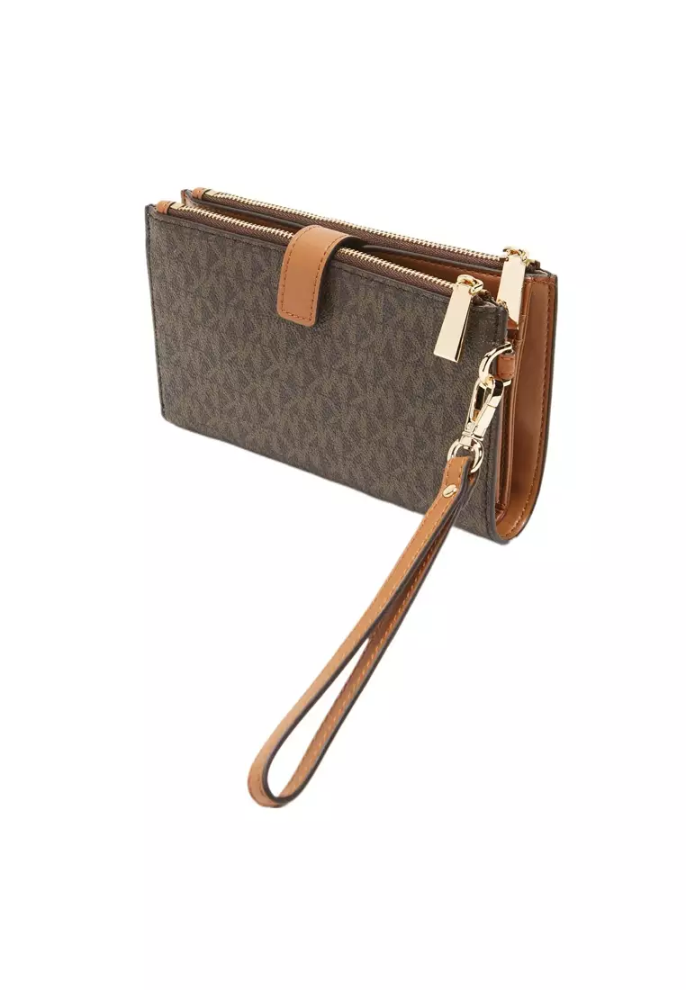 Jet Set Travel Signature Logo Smartphone Wallet In Brown 35F8GTVW0B