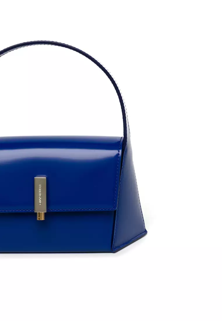 Ferragamo blue bag deals