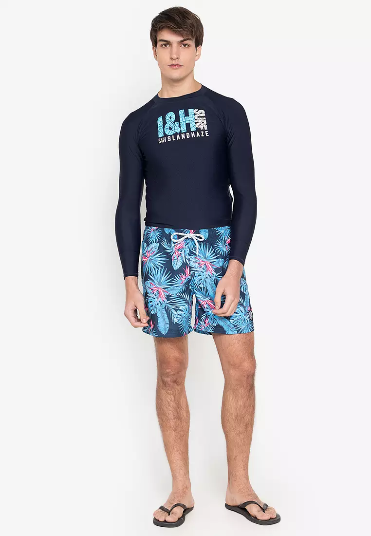 Hawaiian Flush Swim Shorts