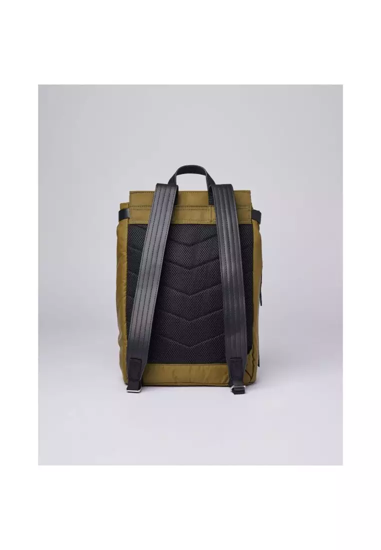 Sandqvist Alva Nylon Backpack - Military Olive Green