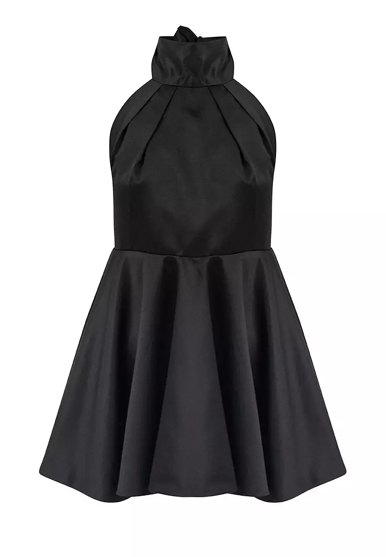 Poppy Halter Backless Mini