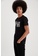 DeFacto black Short Sleeve Round Neck Cotton Printed T-Shirt 7A185AA632B196GS_5
