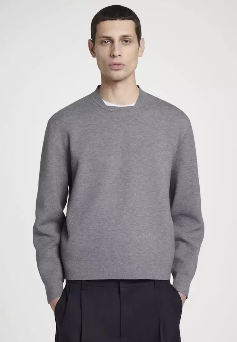 COS Double-Faced Knitted Jumper 2025 | Buy COS Online | ZALORA Hong Kong