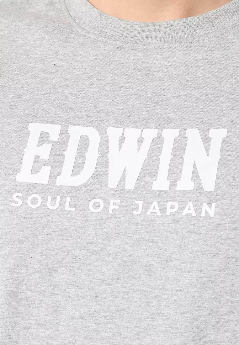T-SHIRT CLASSIC GREY Kaos Casual Pria Lengan Pendek