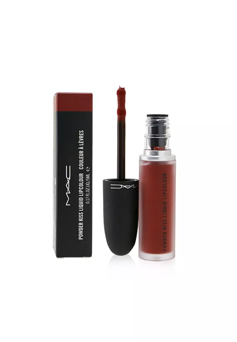 Buy MAC MAC Powder Kiss Liquid Lipcolour 991 Devoted To Chili 5ml