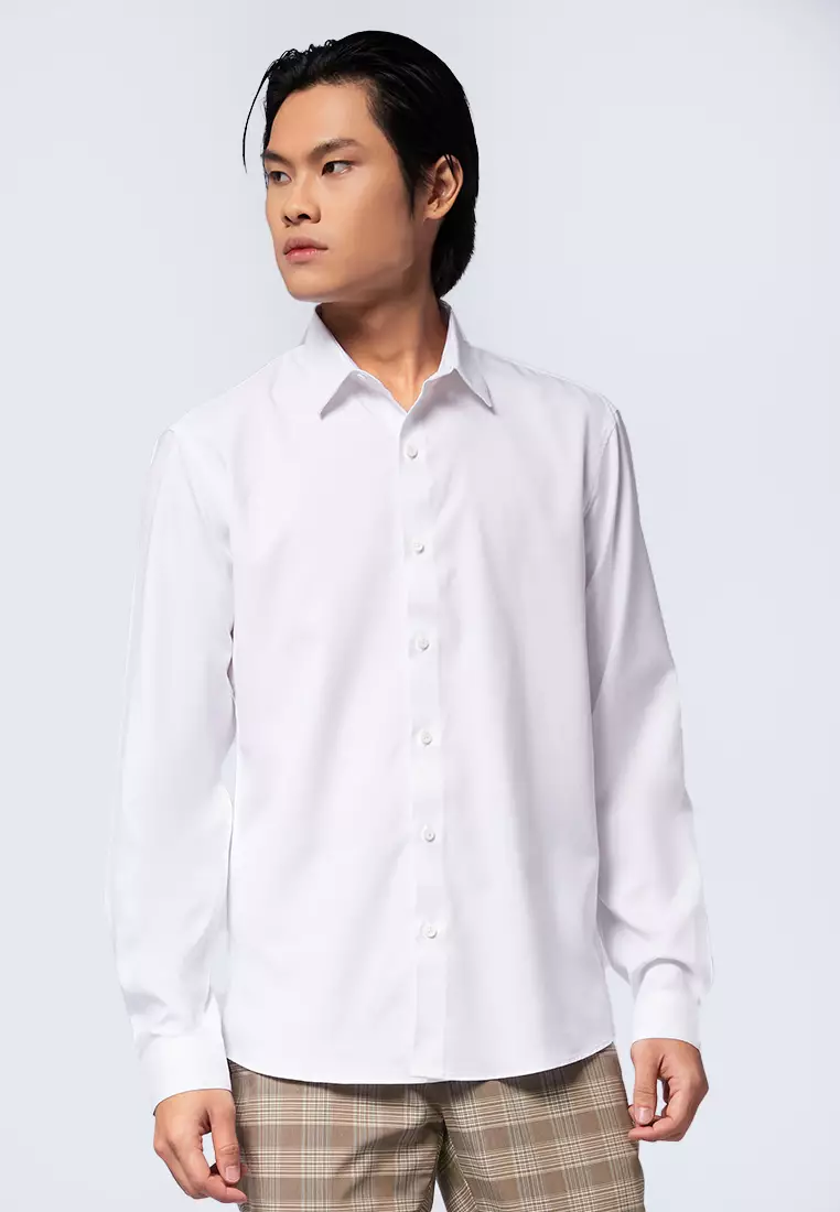 Slim Fit Long Sleeve Formal Shirt