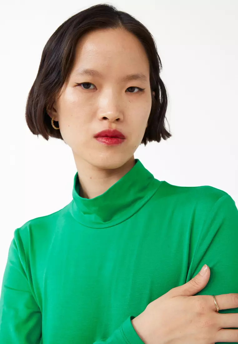 Buy & Other Stories Mock Neck Bodysuit 2024 Online ZALORA Singapore