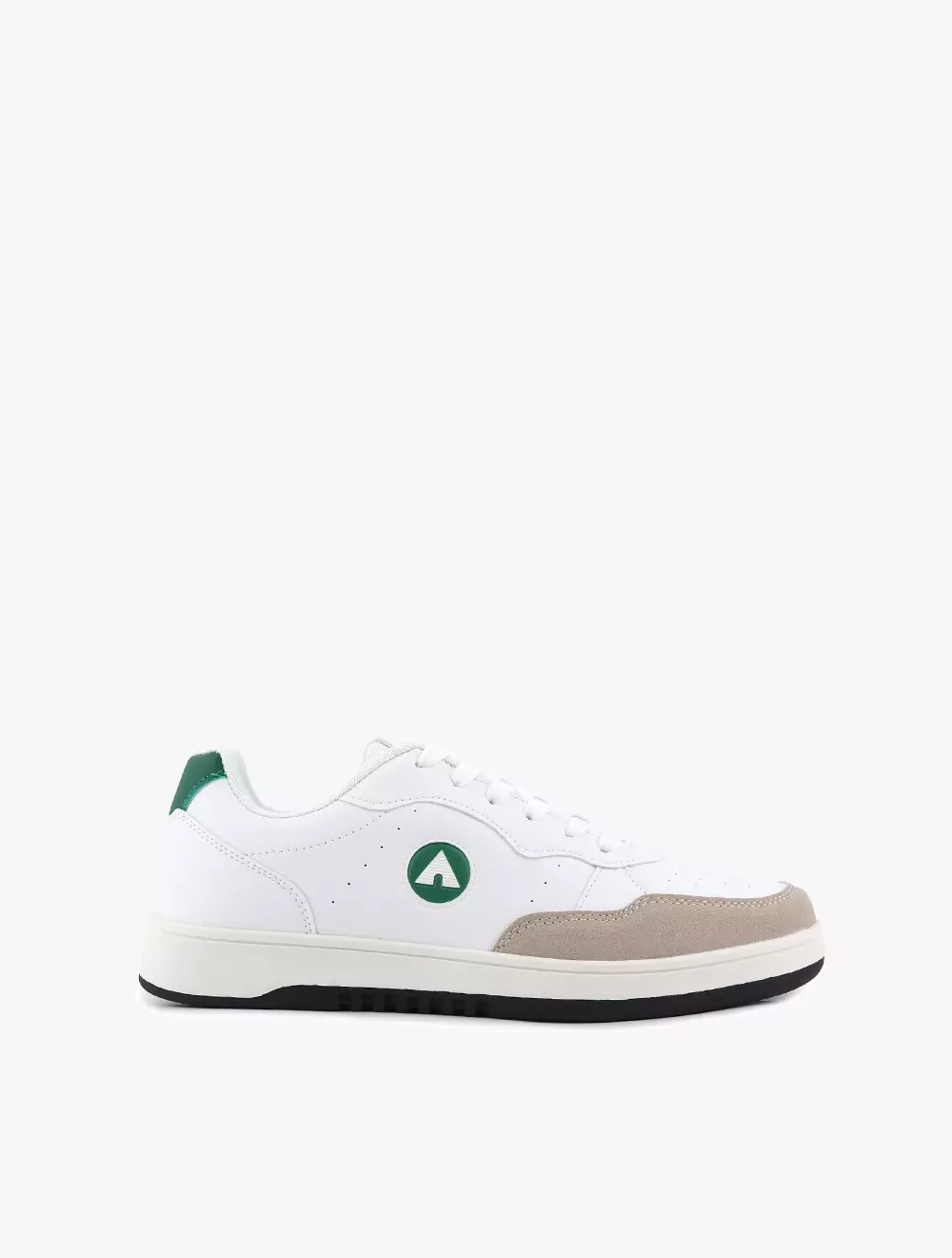 Payless Airwalk Mens Peter Sneakers - White/Sand_09