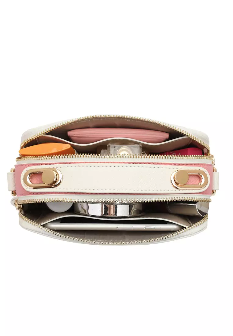 Women's Shoulder Bag / Sling Bag / Crossbody Bag - White