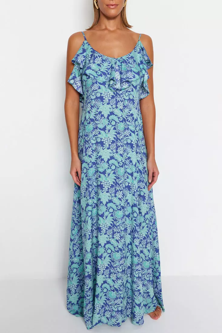 Ruffle Beach Dress