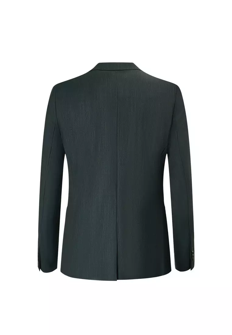 Wool Blend Suit Blazer