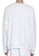 GCDS white GCDS Logo Print Sweatshirt in White 073D3AAEB6CF4CGS_2