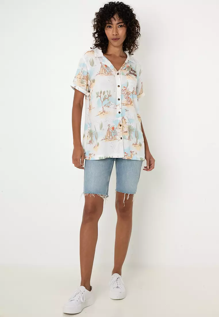 Harley-Davidson® Out West Printed Woven Shirt