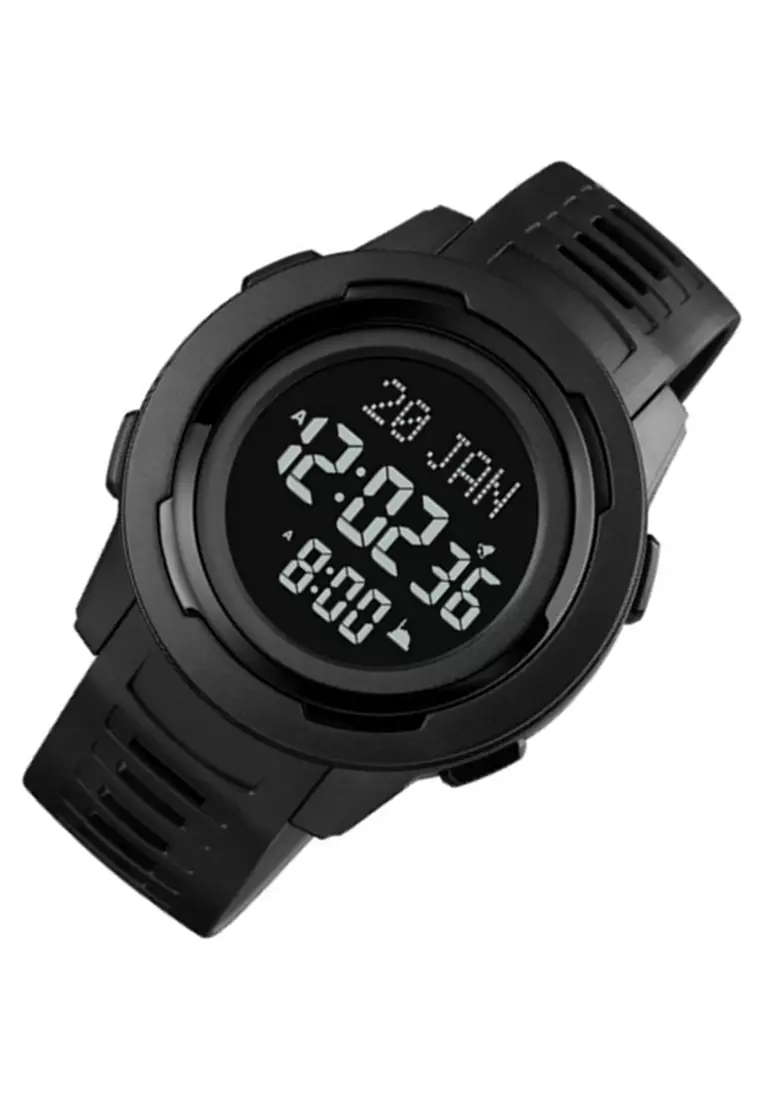 Jam Tangan Digital Pria Waterproof Many Function Strap Tali Material Silicone BY29 ORIGINAL