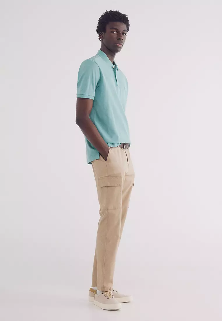 Essential Regular Fit Piqué Polo Shirt