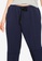 UniqTee navy Sustainable Jogger Pants With Panel 2C08CAA2B0BC59GS_2