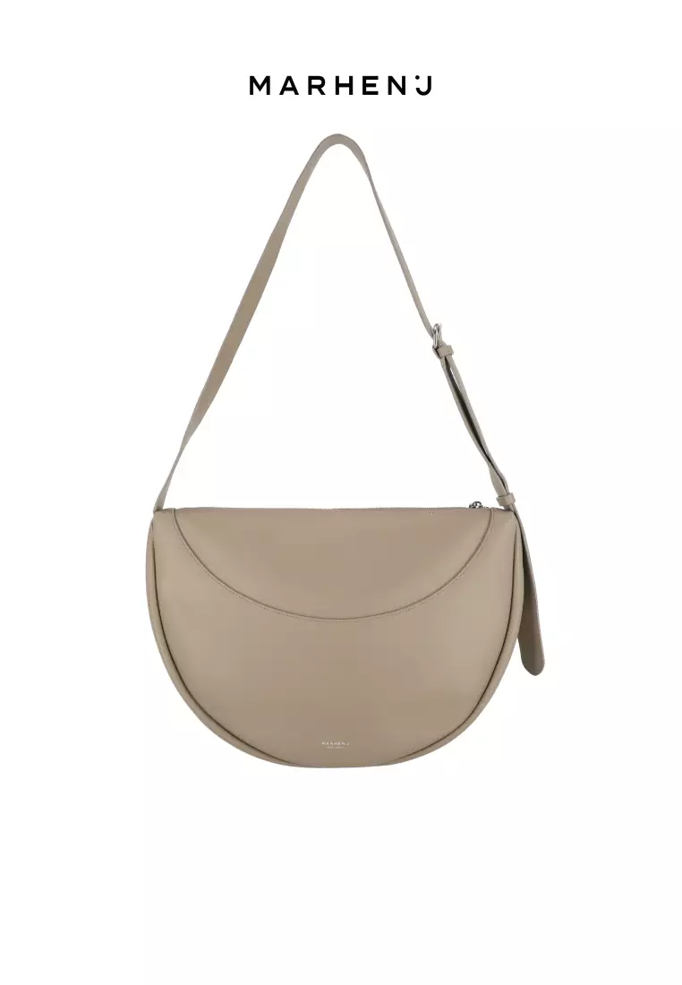 BAY Vegan Leather Crossbody Bag Sand