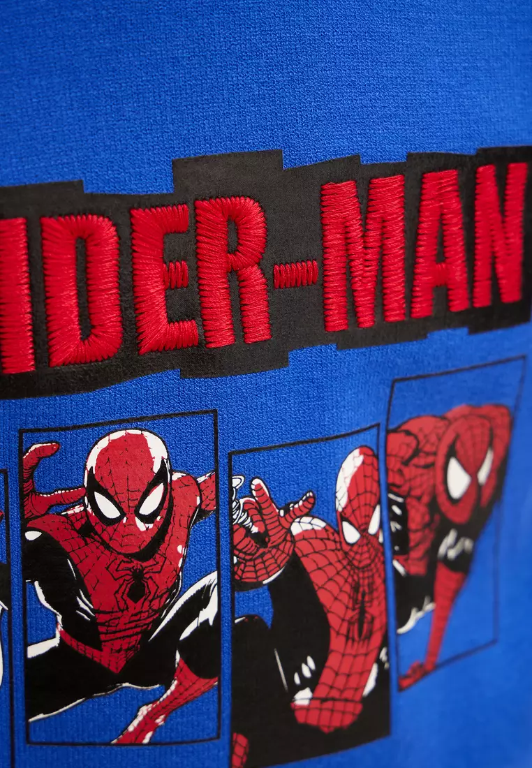 Desigual Niños Spiderman sweatshirt without hood.