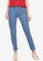 Springfield blue Slim Cropped Eco Dye Trousers 9AF51AABD2ADDDGS_1