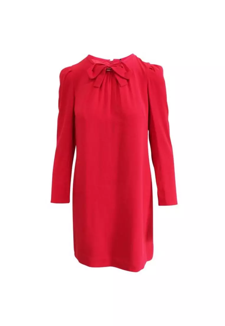 Paule ka hot sale red dress