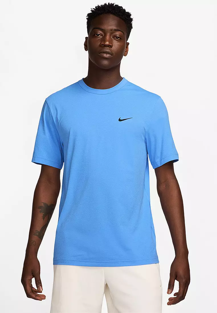 ★ Nike★ Dry Fit UV High Waist Short Sleeve Fitness Top M Amazon.com: Nike Men's Dri-FIT UV Miler Run Division Short