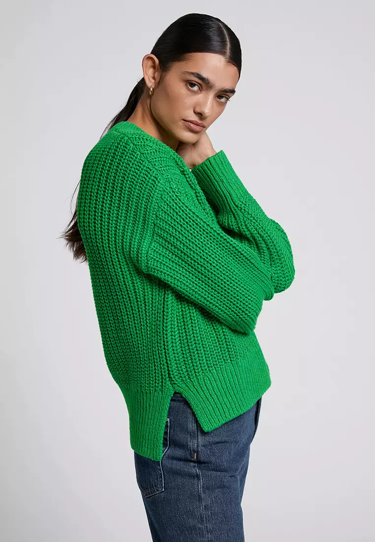 Chunky crew neck new arrivals sweater