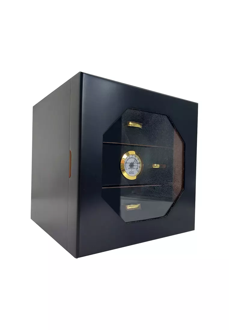 Acalava 3Tier 50pcs Cedar Cigar Humidor, Cigar Dry Box Storage