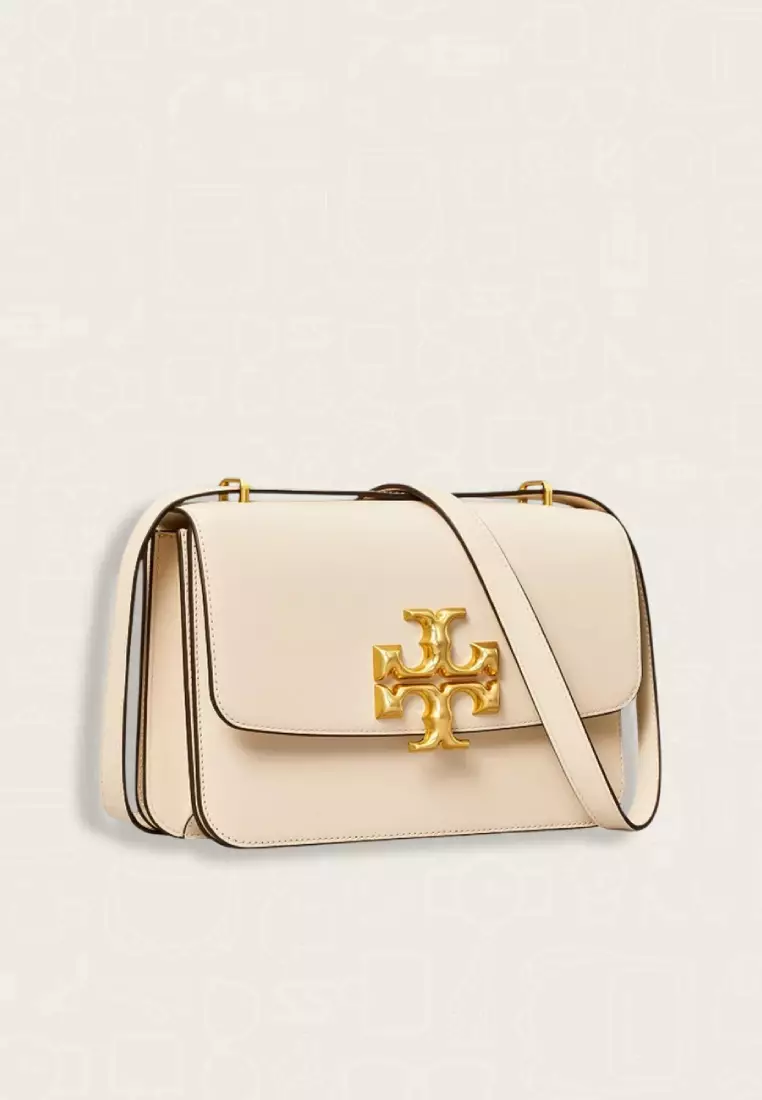 Tory Burch Eleanor Convertible Shoulder Bag New Cream
