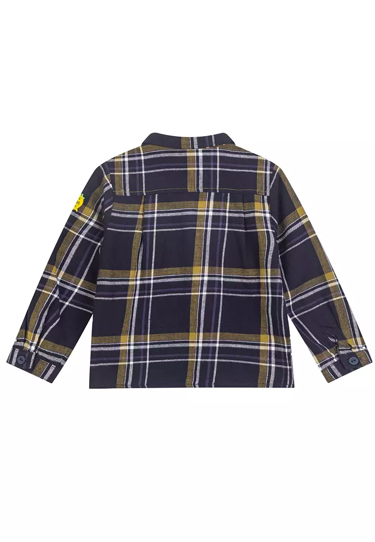 Long Sleeve Shirt With Graphic Printed Sleeve