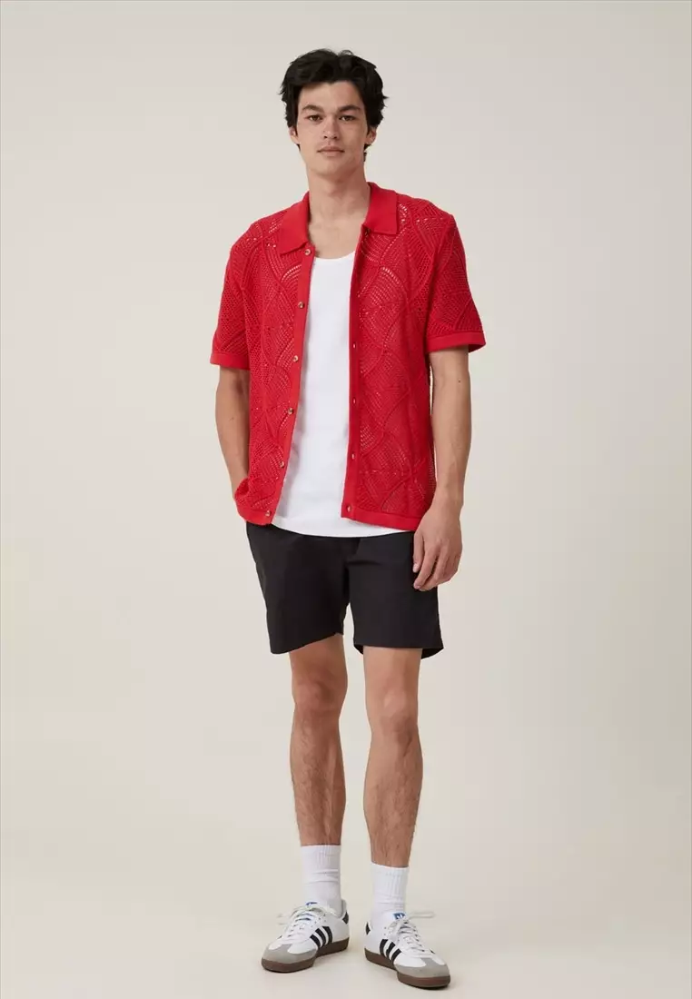 Red shirt sales and shorts