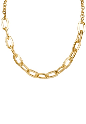 Mikana Mikana 14k Gold Plated Hideyo Chainholics Necklace | ZALORA ...