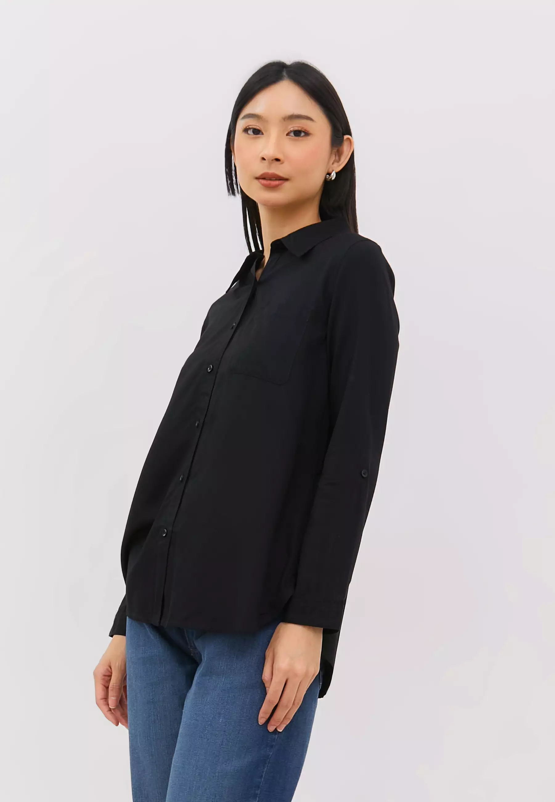 Nicole black Shirt (G.11617)