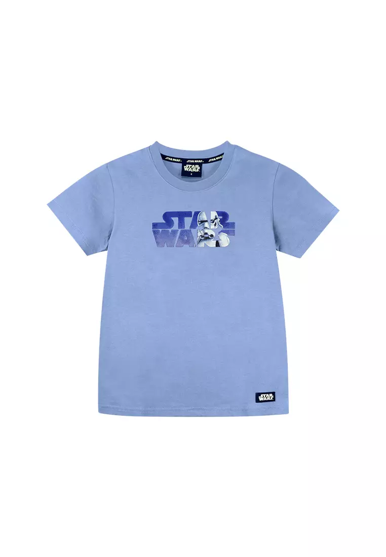 Buy Star Wars Boys Velvet Logo Graphic T shirt 2024 Online