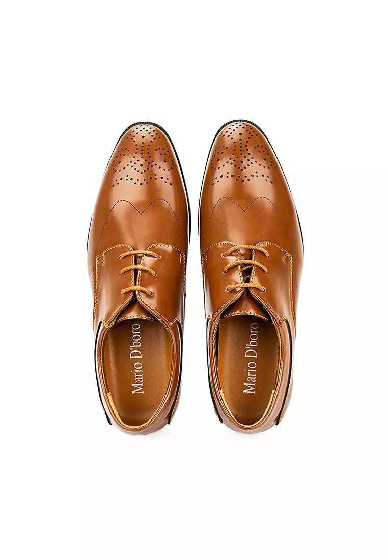 Men's Formal Oxford Shoes MW 23109 Brown C25