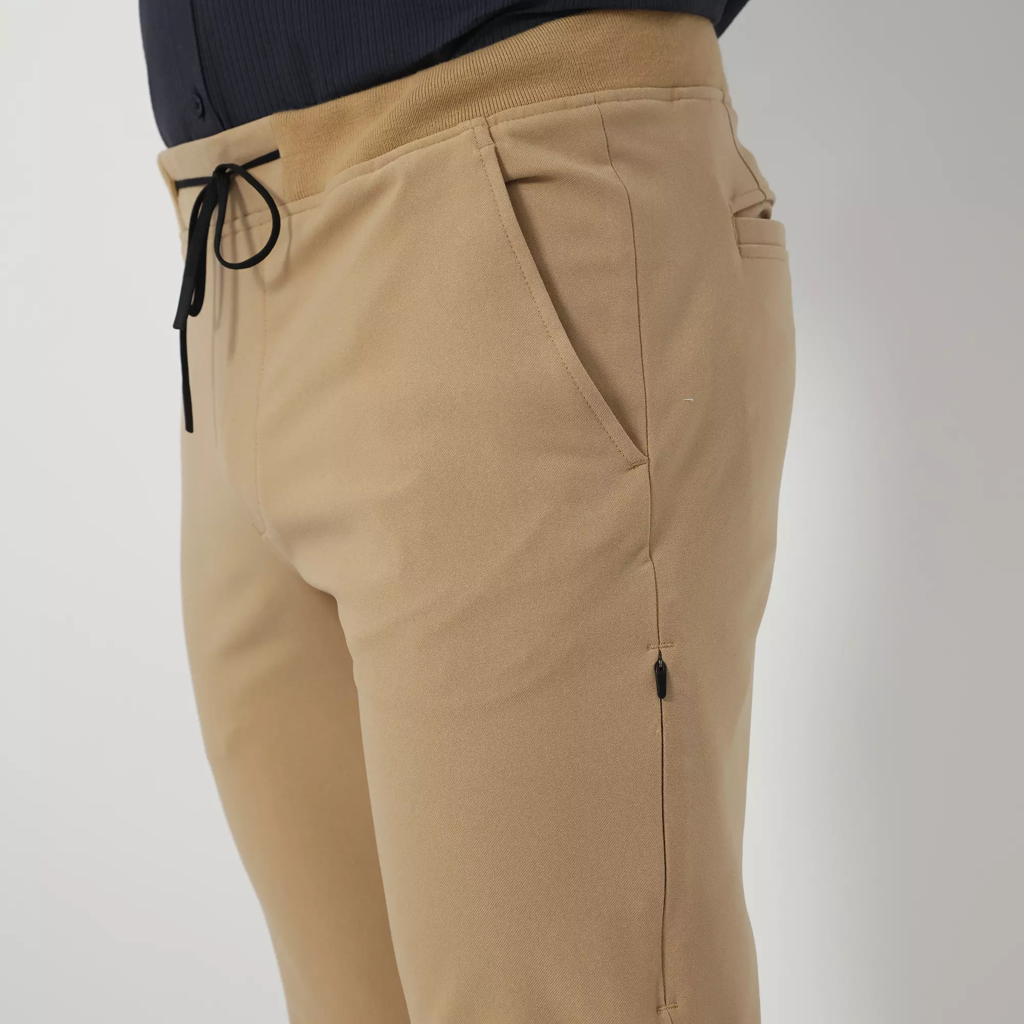 Jobb Venus Celana Panjang Modern Slim Fit Dark Khaki Warna Dark Khaki