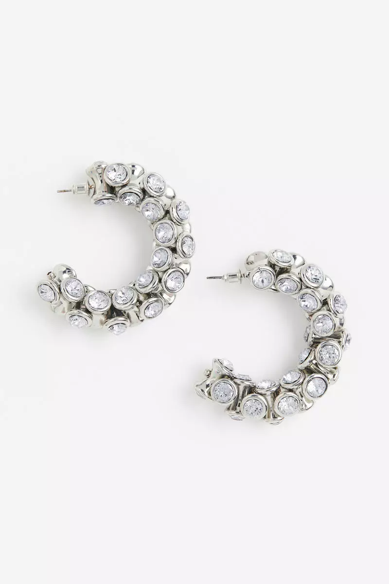 Hoop on sale earrings h&m