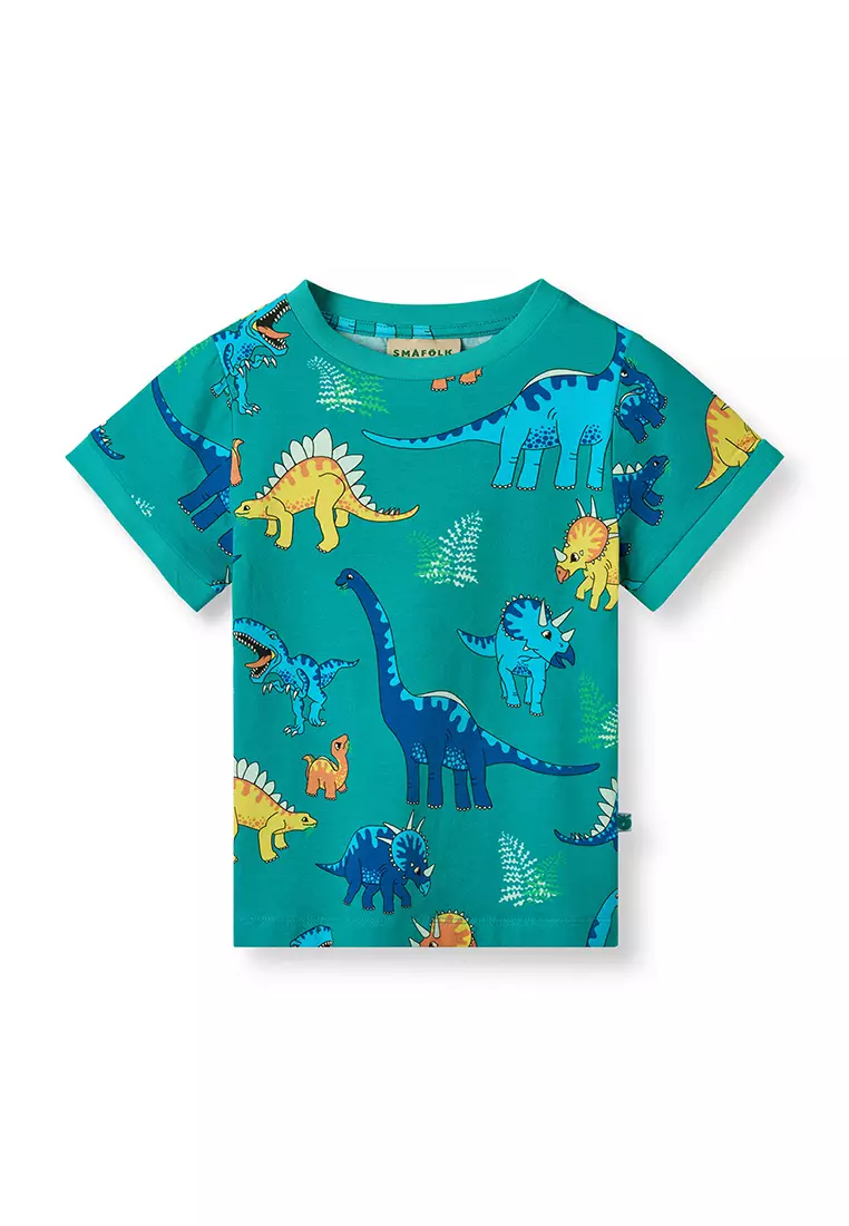 T-shirt with dinosaurs