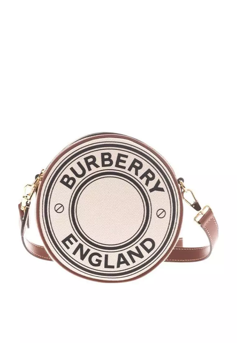 Burberry round top crossbody bag