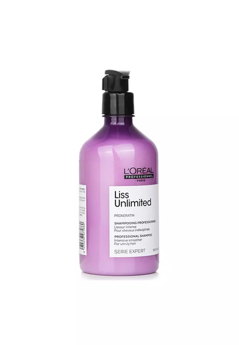 L'ORÉAL - Professionnel Serie Expert - Liss Unlimited Prokeratin Intense Smoothing Shampoo 500ml/16.9oz.